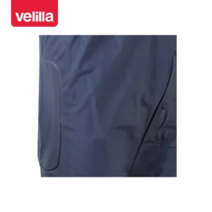 Traje de lluvia con capucha Velilla 19000 Azul marino, detalle de bolsillo inferior