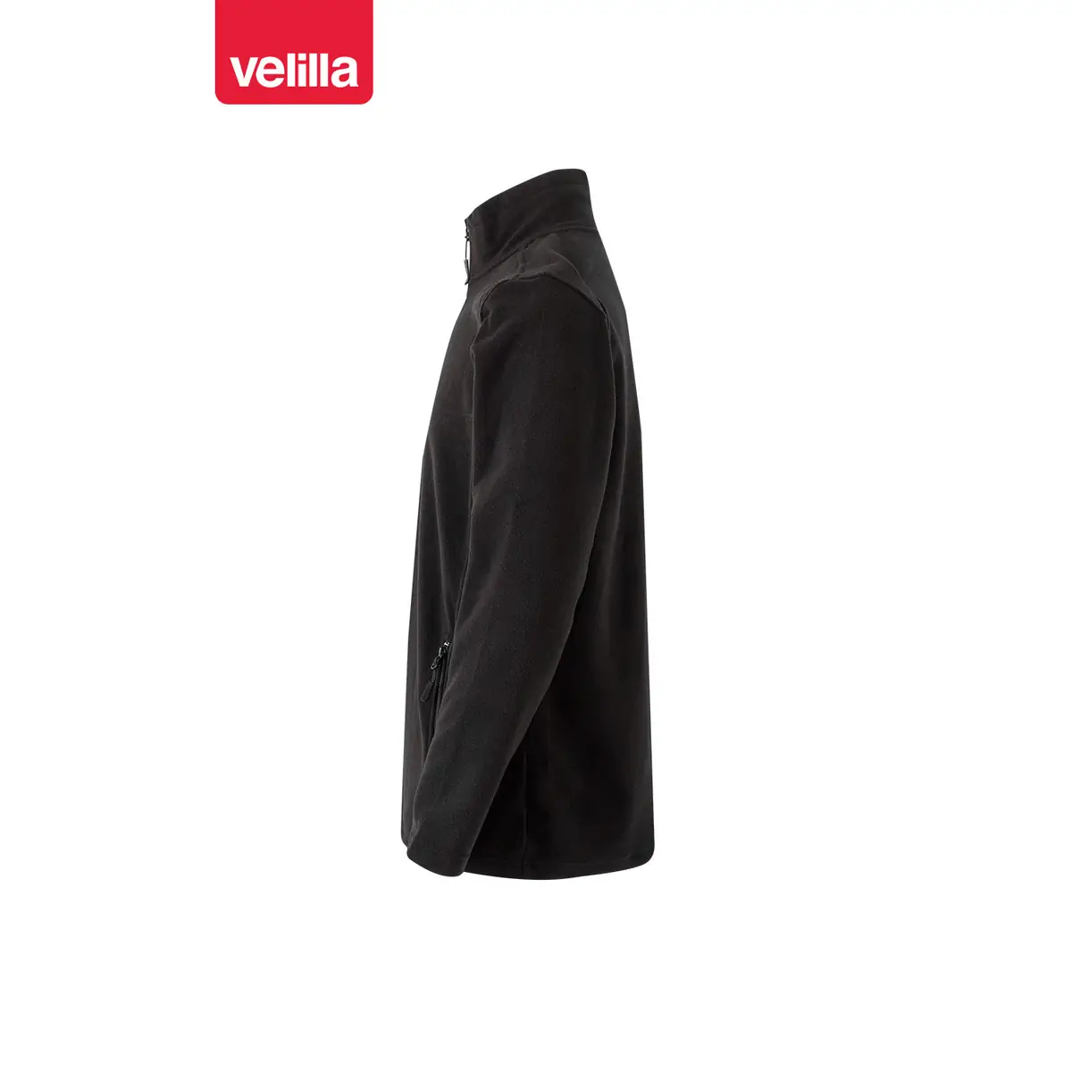 Forro polar Velilla 201501 8 Forro polar Velilla 201501 Negro, vista lateral