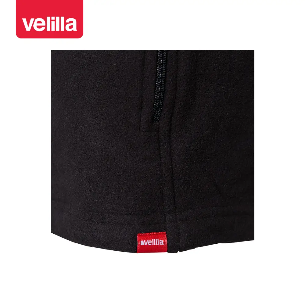 Chaqueta polar Velilla 201502 21 Chaqueta polar Velilla 201502 Negro, detalle de bolsillo y bajo