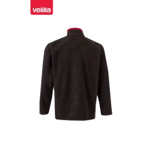 Chaqueta polar bicolor Velilla 201504 Negro/Rojo, vista trasera