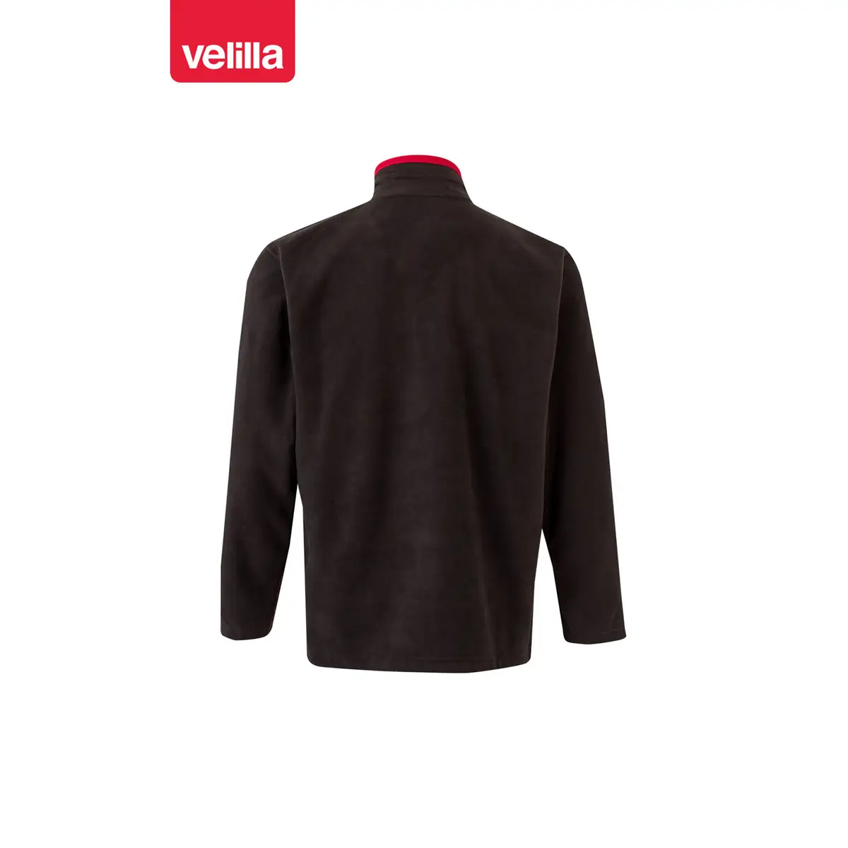 Chaqueta polar bicolor Velilla 201504 3 Chaqueta polar bicolor Velilla 201504 Negro/Rojo, vista trasera