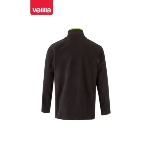 Chaqueta polar bicolor Velilla 201504 Negro/Verde lima, vista trasera