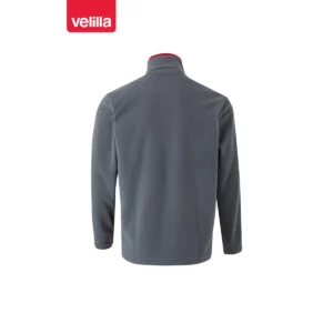Chaqueta polar bicolor Velilla 201504 Gris/Rojo, vista trasera