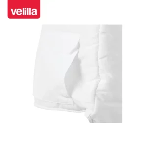 Chaleco acolchado multibolsillos Velilla 205901 Blanco, detalle de bolsillo inferior