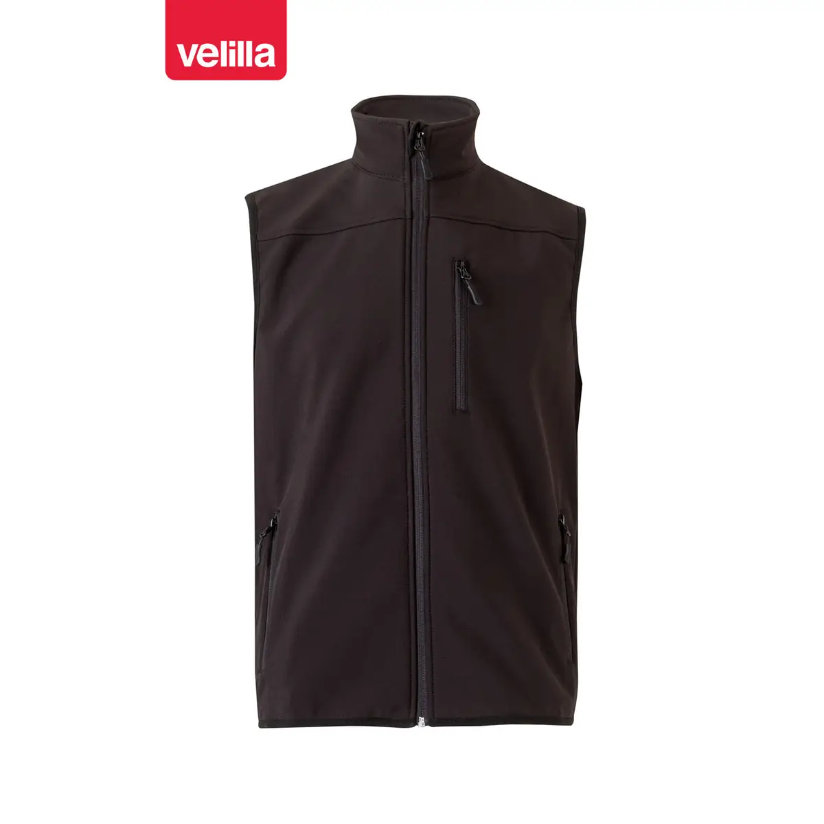 Chaleco soft shell Velilla 205905 7 Chaleco soft shell Velilla 205905 Negro, vista frontal