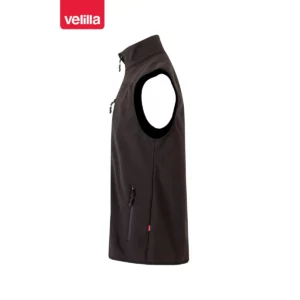 Chaleco soft shell Velilla 205905 Negro, vista lateral
