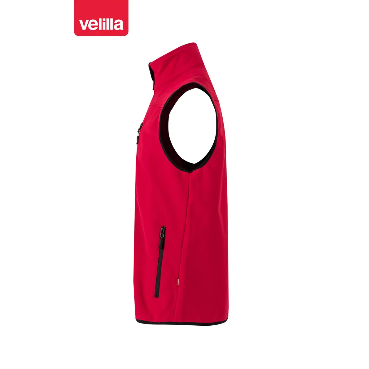 Chaleco soft shell Velilla 205905 14 Chaleco soft shell Velilla 205905 Rojo, vista lateral