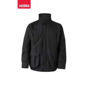 Parka acolchada multibolsillos Velilla 206002 Negro, vista frontal