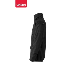 Parka acolchada multibolsillos Velilla 206002 Negro, vista lateral
