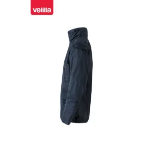 Parka acolchada multibolsillos Velilla 206002 Azul marino, vista lateral
