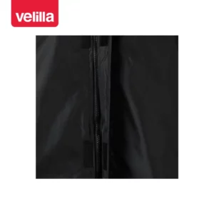 Parka acolchada impermeable Velilla 206003 Negro, detalle de cierre central