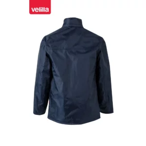 Parka acolchada impermeable Velilla 206003 Azul navy, vista trasera