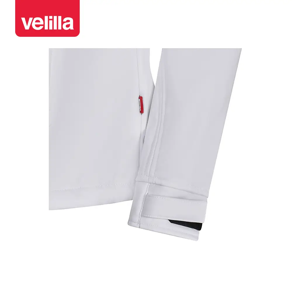 Cazadora softshell mujer Velilla 206005W 17 Cazadora softshell mujer Velilla 206005W Blanco, detalle de puño y costado