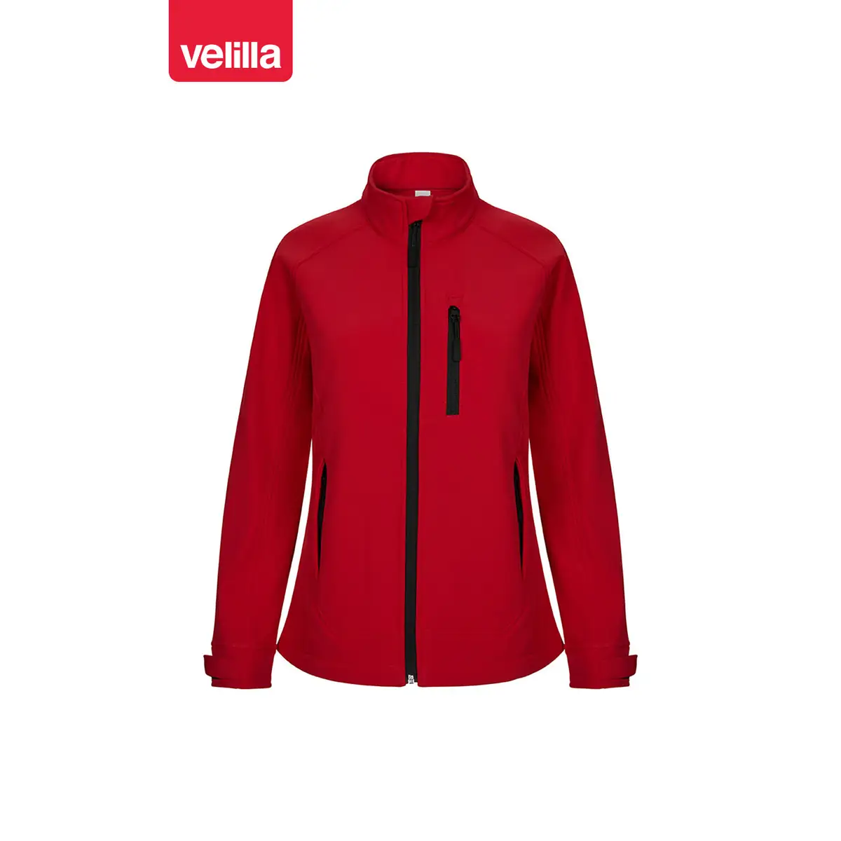 Cazadora softshell mujer Velilla 206005W 14 Cazadora softshell mujer Velilla 206005W Rojo, vista frontal
