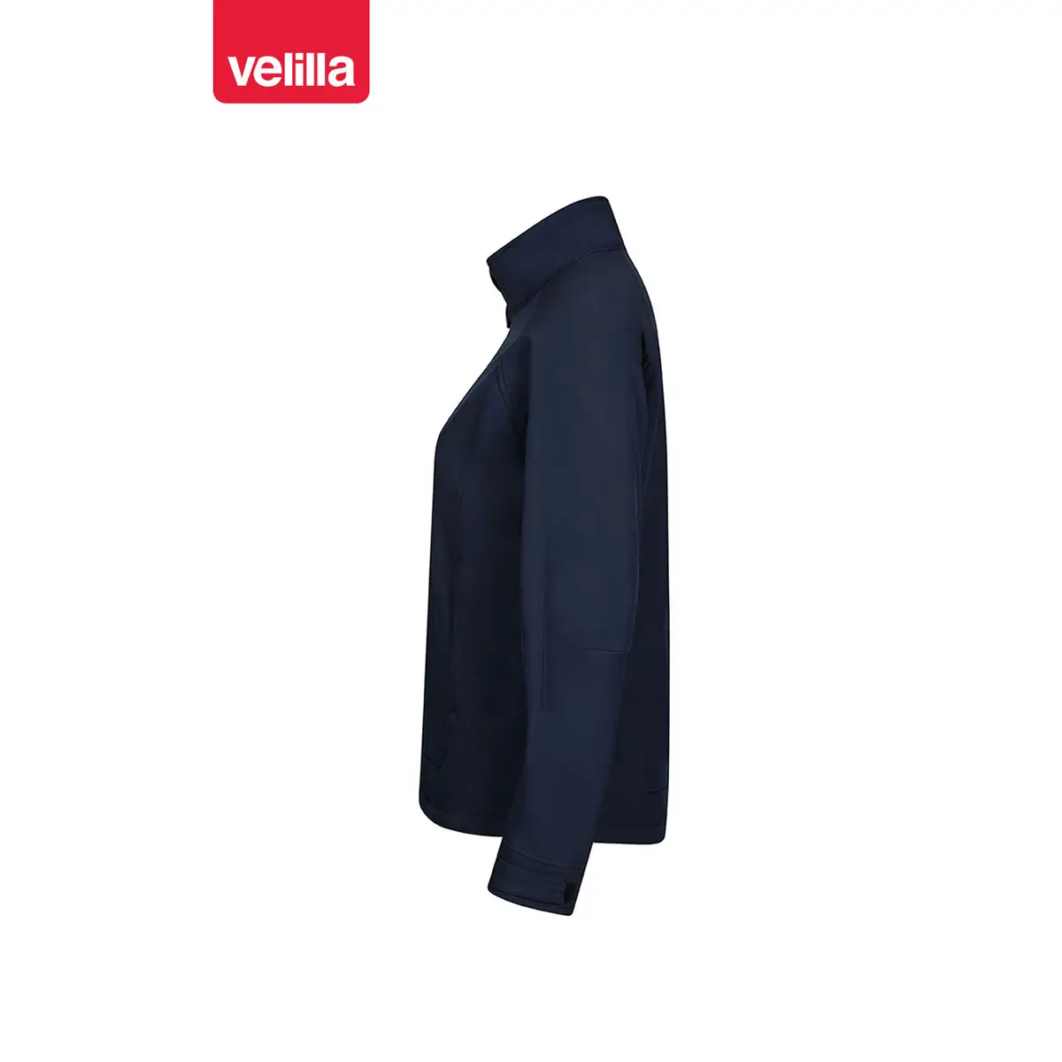 Cazadora softshell mujer Velilla 206005W 12 Cazadora softshell mujer Velilla 206005W Azul navy, vista lateral
