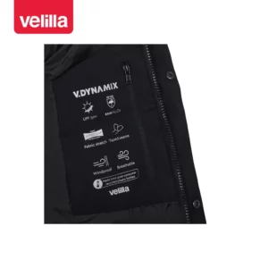 Chaqueta acolchada Velilla V.Dynamix 206035 Negro, detalle de etiqueta interior