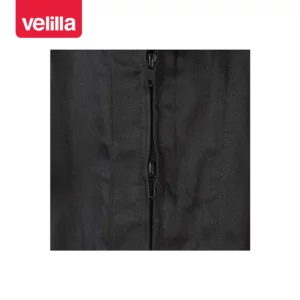 Mono de trabajo italiano Velilla 214 Negro, detalle de cremallera