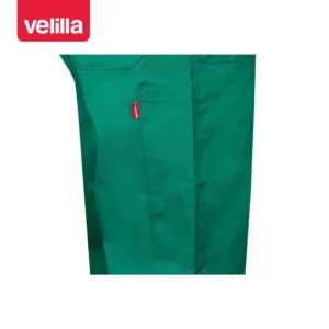 Mono de trabajo italiano Velilla 214 Verde, detalle de bolsillo trasero