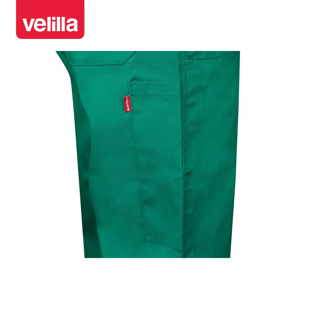 Mono de trabajo italiano Velilla 214 30 Mono de trabajo italiano Velilla 214 Verde, detalle de bolsillo trasero