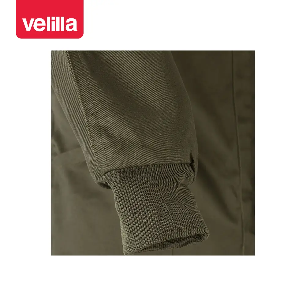 Mono de trabajo italiano Velilla 214 24 Mono de trabajo italiano Velilla 214 Verde caza, detalle de puño