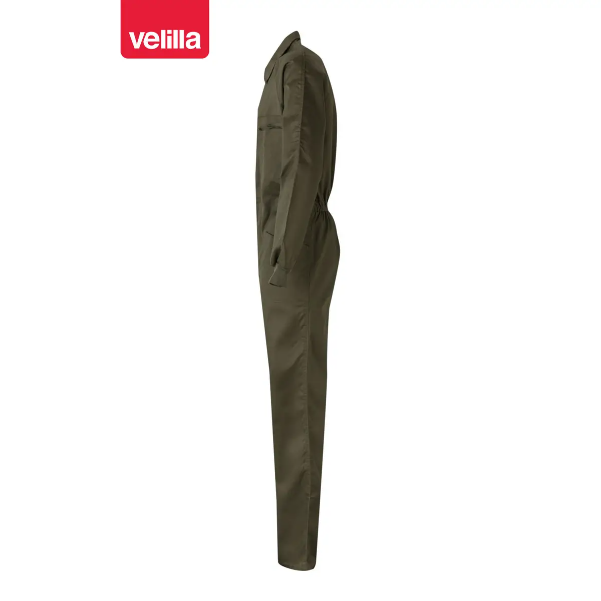 Mono de trabajo italiano Velilla 214 68 Mono de trabajo italiano Velilla 214 Verde caza, vista lateral