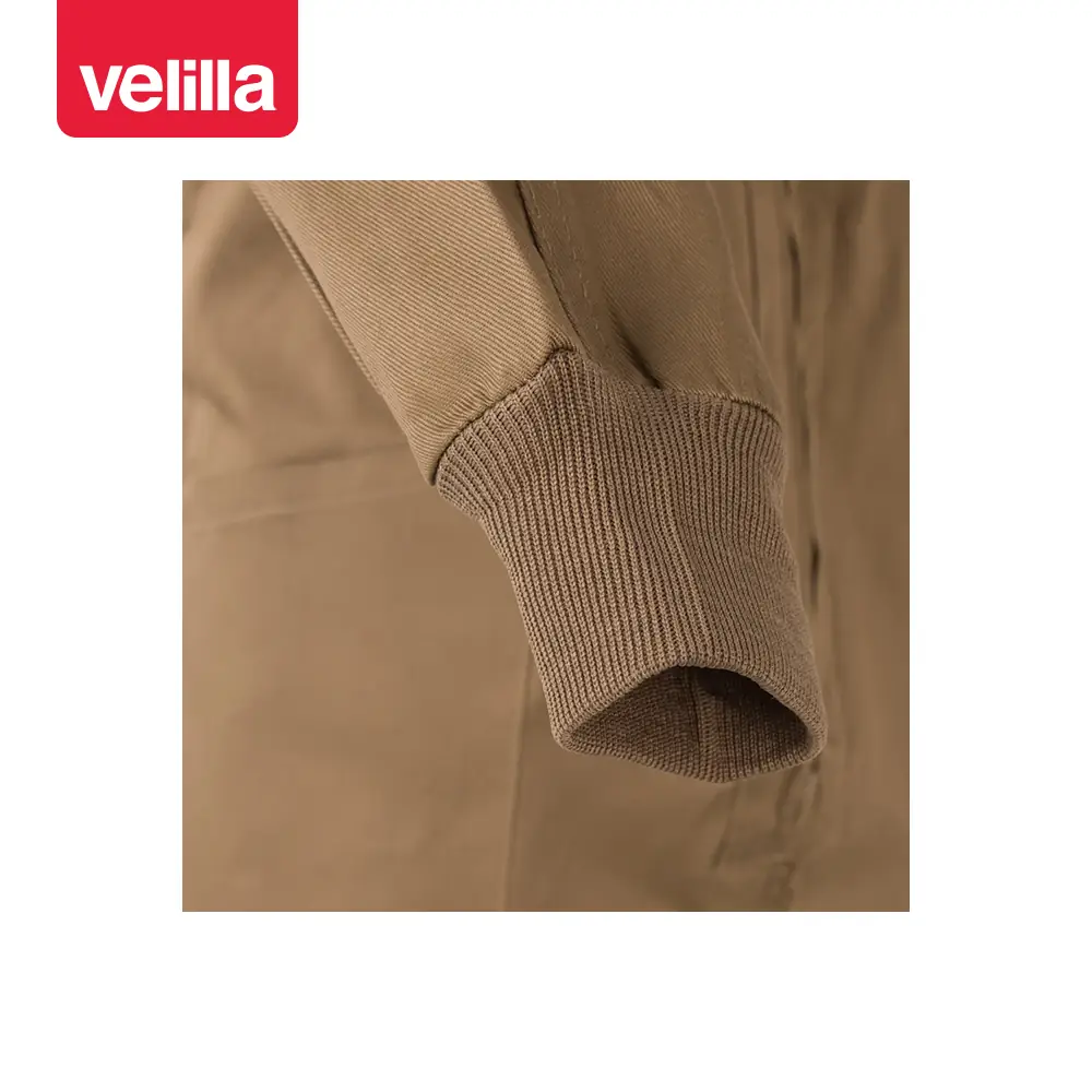 Mono de trabajo italiano Velilla 214 25 Mono de trabajo italiano Velilla 214 Beige, detalle de puño
