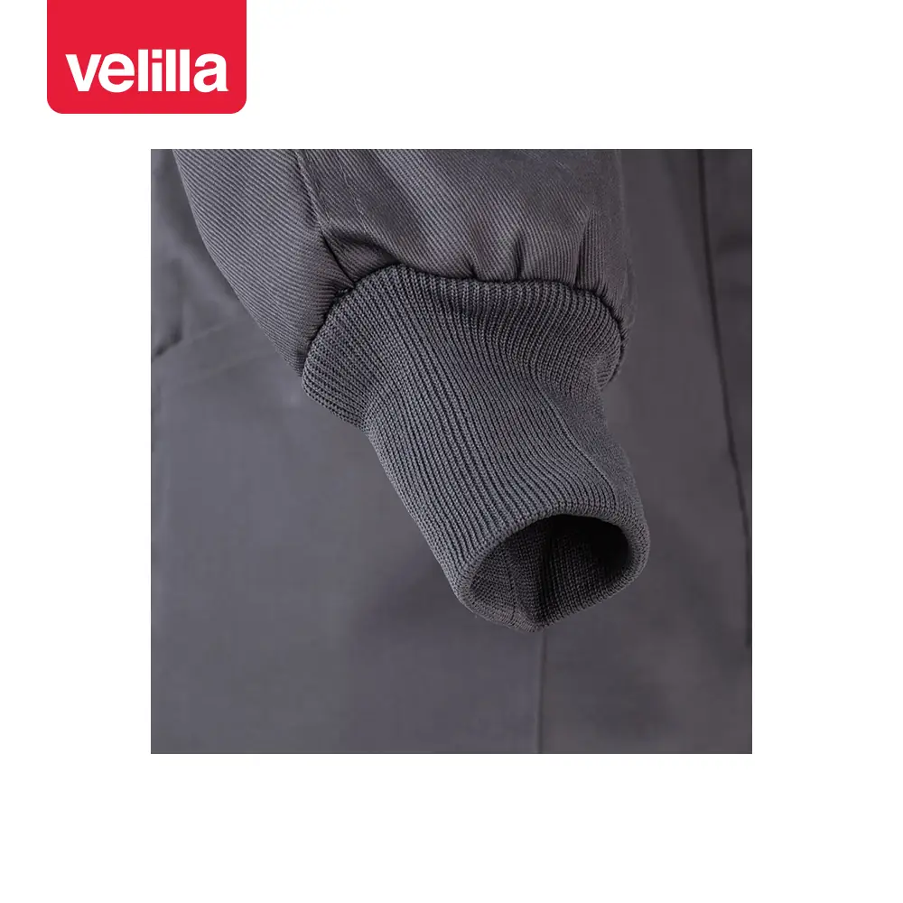 Mono de trabajo italiano Velilla 214 26 Mono de trabajo italiano Velilla 214 Gris, detalle de puño