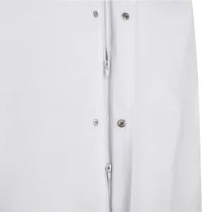 Mono acolchado GRS Velilla 252001 Blanco, detalle de cierre central