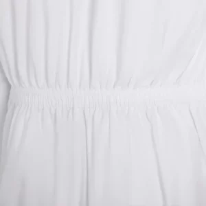 Mono acolchado GRS Velilla 252001 Blanco, detalle de cinturilla trasera elástica