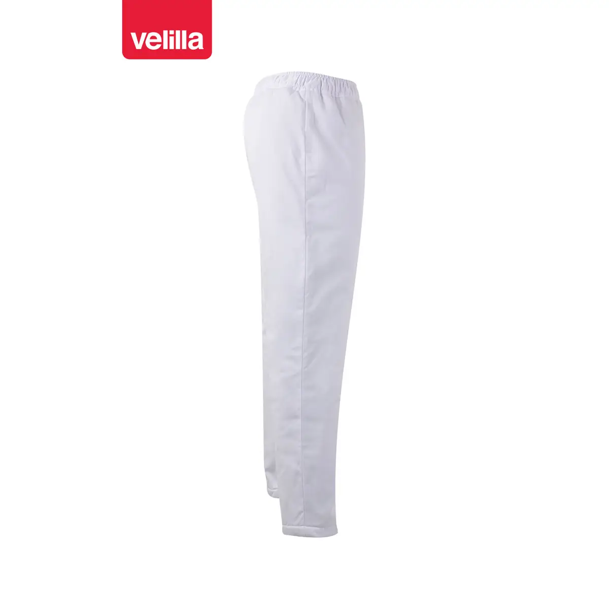 Pantalón ambientes fríos Velilla 253002 3 Pantalón ambientes fríos Velilla 253002 blanco, vista lateral
