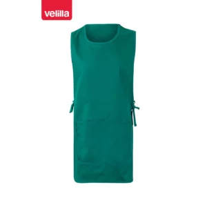Delantal casulla reversible Velilla 254201 verde, vista frontal