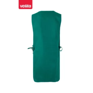 Delantal casulla reversible Velilla 254201 verde, vista trasera