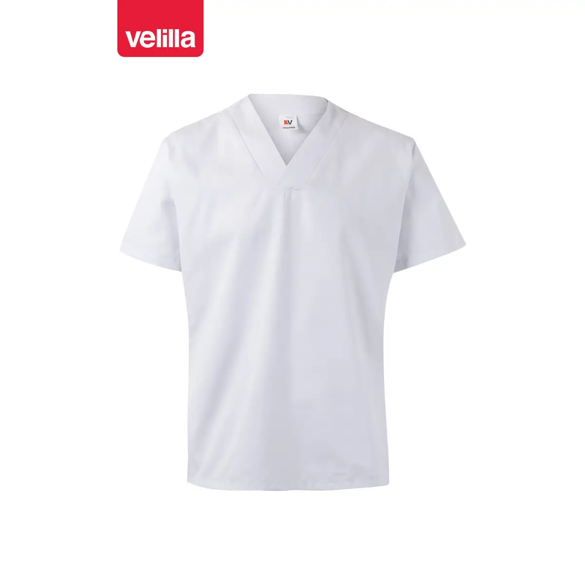 Camisola manga corta Velilla 255201 1 Camisola manga corta Velilla 255201 blanco, vista frontal