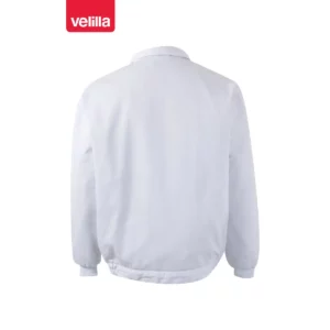 Cazadora ambientes fríos Velilla 256002 blanco, vista trasera
