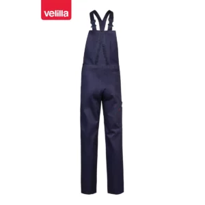 Pantalón con peto Velilla 290 Azul marino, vista trasera