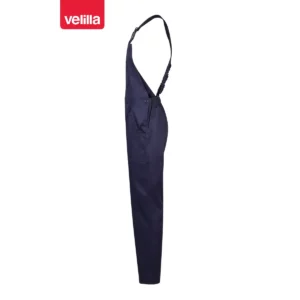Pantalón con peto Velilla 290 Azul marino, vista lateral