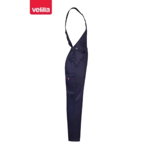 Pantalón con peto Velilla 290 Azul marino, vista lateral opuesta