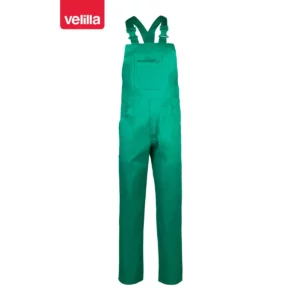 Pantalón con peto Velilla 290 Verde, vista frontal