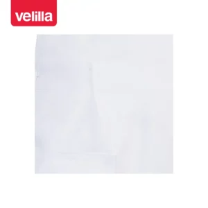 Pantalón con peto Velilla 290 Blanco, detalle de bolsillo delantero y pinza