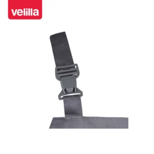 Pantalón con peto Velilla 290 Gris, detalle de tirante con hebilla
