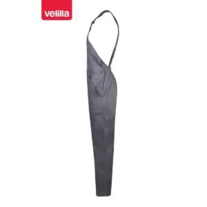 Pantalón con peto Velilla 290 Gris, vista lateral
