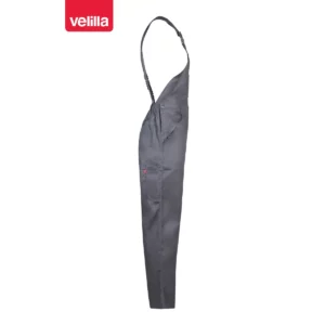 Pantalón con peto Velilla 290 Gris, vista lateral opuesta