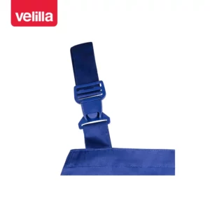 Pantalón con peto Velilla 290 Azulina, detalle de tirante con hebilla