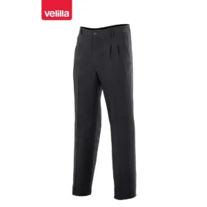 Pantalón de hombre Velilla 301 negro, vista frontal