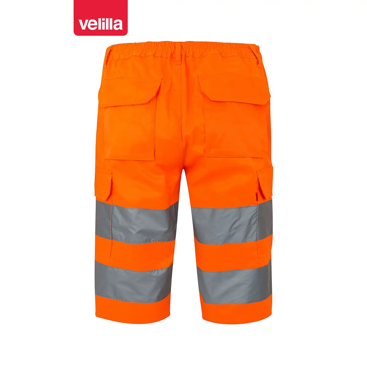 Bermuda alta visibilidad Velilla 303005 8 Bermuda alta visibilidad Velilla 303005 Naranja flúor, vista trasera