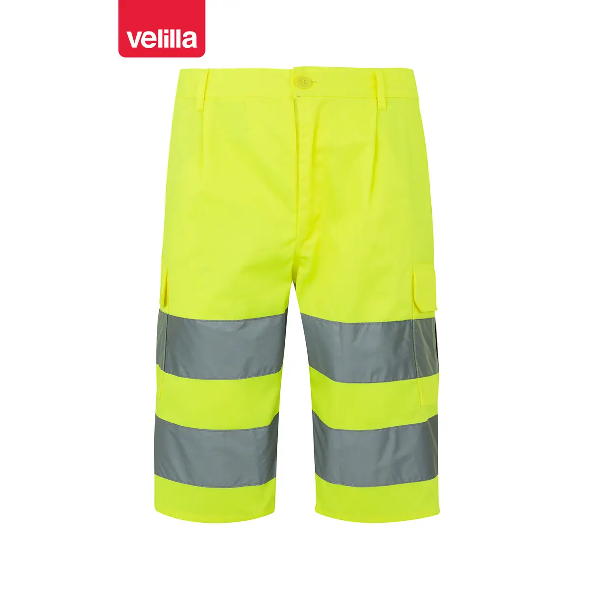 Bermuda alta visibilidad Velilla 303005 1 Bermuda alta visibilidad Velilla 303005 Amarillo flúor, vista frontal