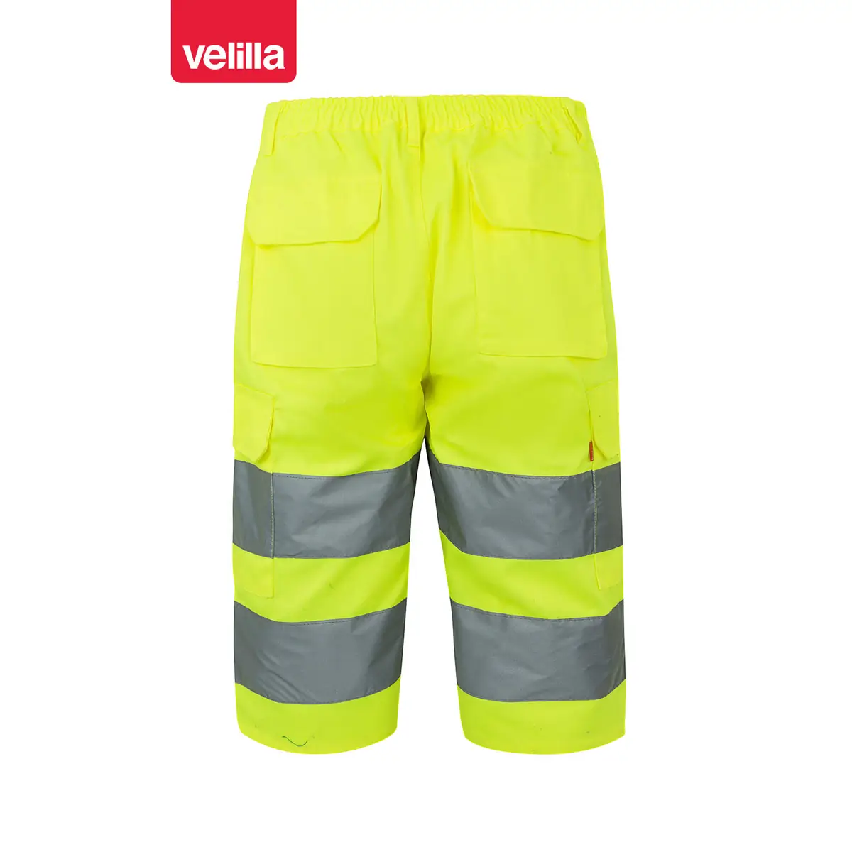 Bermuda alta visibilidad Velilla 303005 4 Bermuda alta visibilidad Velilla 303005 Amarillo flúor, vista trasera