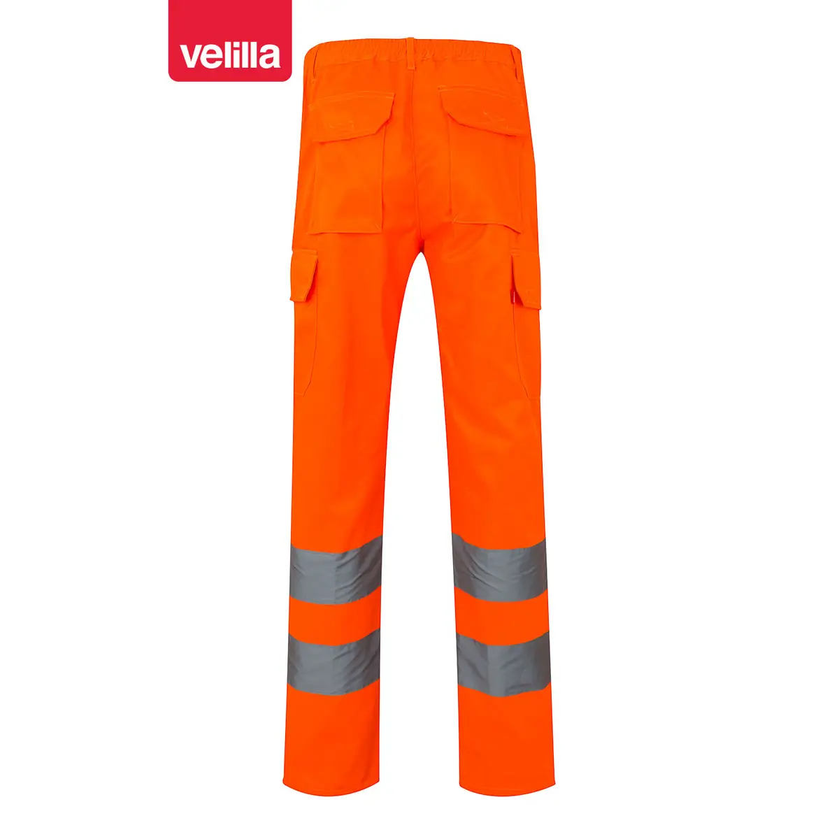 Pantalón alta visibilidad Velilla 303006 8 Pantalón alta visibilidad Velilla 303006 Naranja flúor, vista trasera