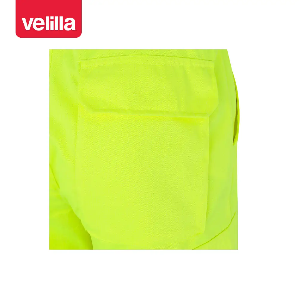 Pantalón alta visibilidad Velilla 303006 10 Pantalón alta visibilidad Velilla 303006 Amarillo flúor, detalle de bolsillo trasero