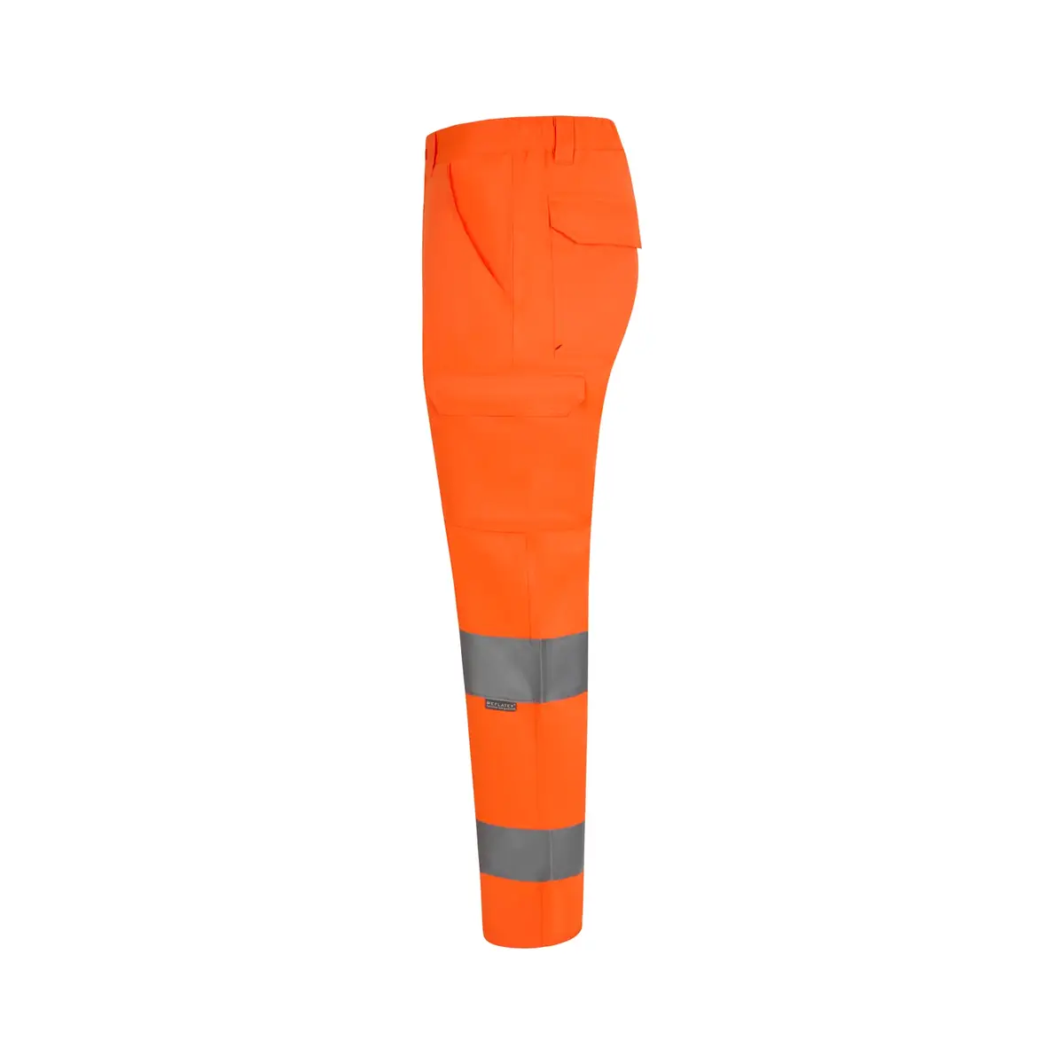 Pantalón alta visibilidad Velilla 303011 6 Pantalón alta visibilidad Velilla 303011 Naranja flúor, vista lateral